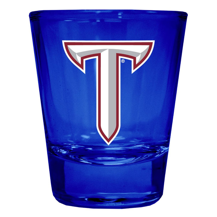 Troy University Full Color 2oz Shot Glass Officially Licensed Collegiate Product Image 1