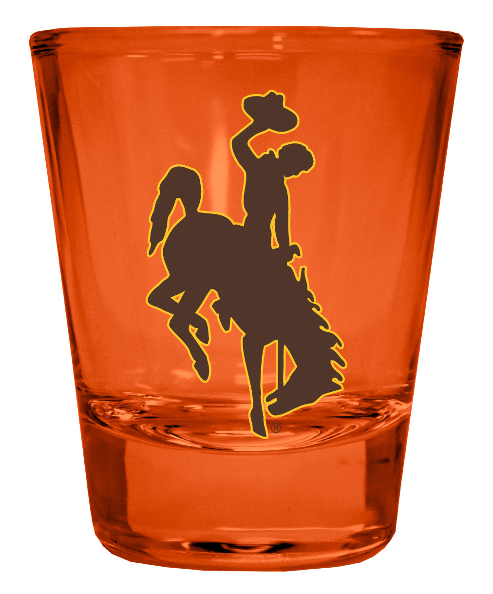 University of Wyoming Full Color 2oz Shot Glass Officially Licensed Collegiate Product Image 2