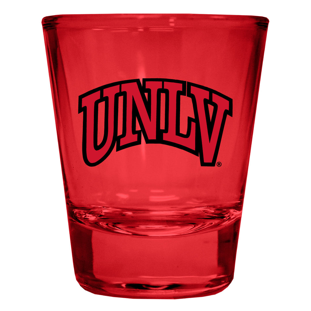 UNLV Rebels Full Color 2oz Shot Glass Officially Licensed Collegiate Product Image 3