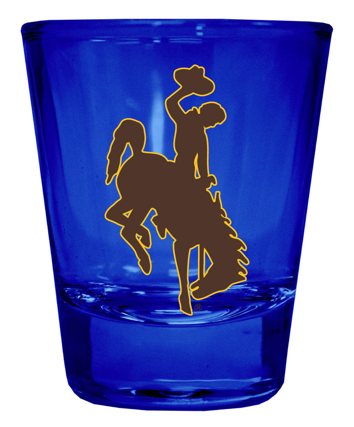 University of Wyoming Full Color 2oz Shot Glass Officially Licensed Collegiate Product Image 3