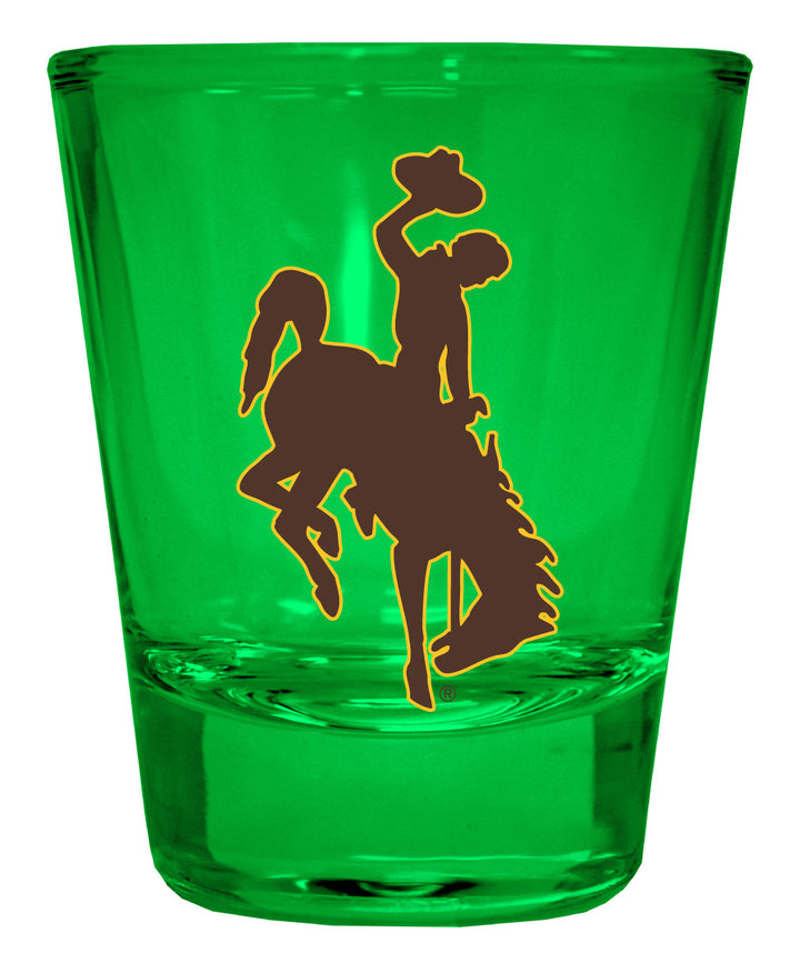 University of Wyoming Full Color 2oz Shot Glass Officially Licensed Collegiate Product Image 4