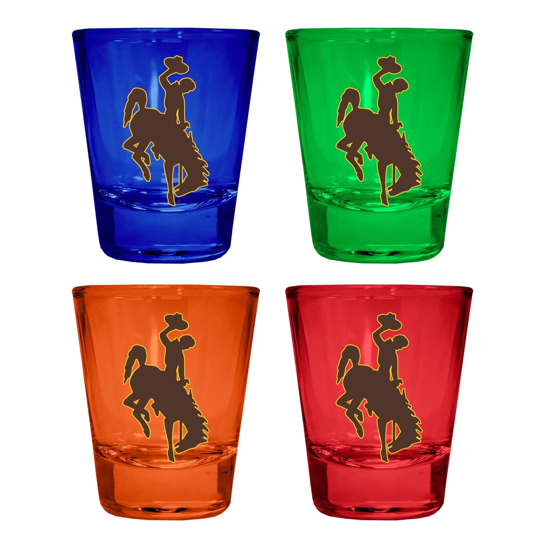 University of Wyoming Full Color 2oz Shot Glass Officially Licensed Collegiate Product Image 4