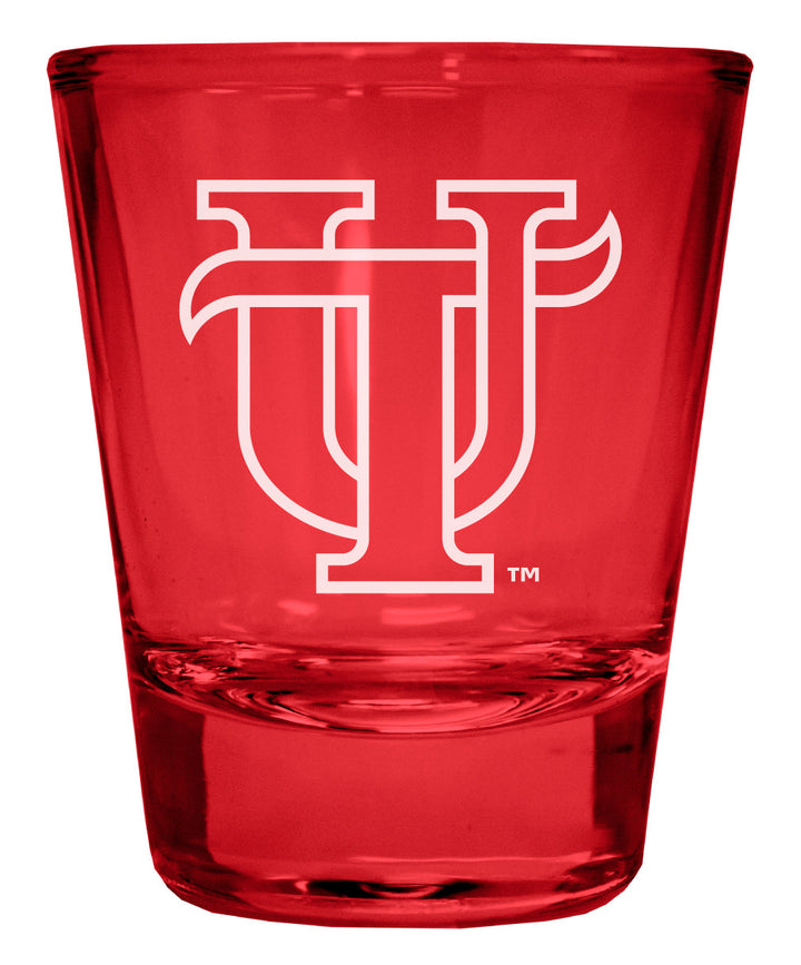 University of Tampa Spartans Engraved Full Color 2oz Shot Glass Officially Licensed Collegiate Product Image 1