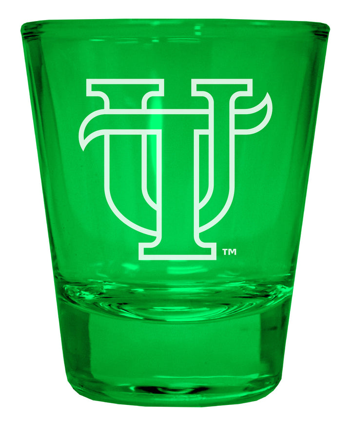 University of Tampa Spartans Engraved Full Color 2oz Shot Glass Officially Licensed Collegiate Product Image 2