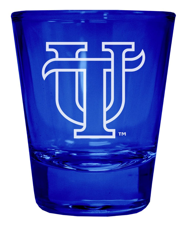 University of Tampa Spartans Engraved Full Color 2oz Shot Glass Officially Licensed Collegiate Product Image 1