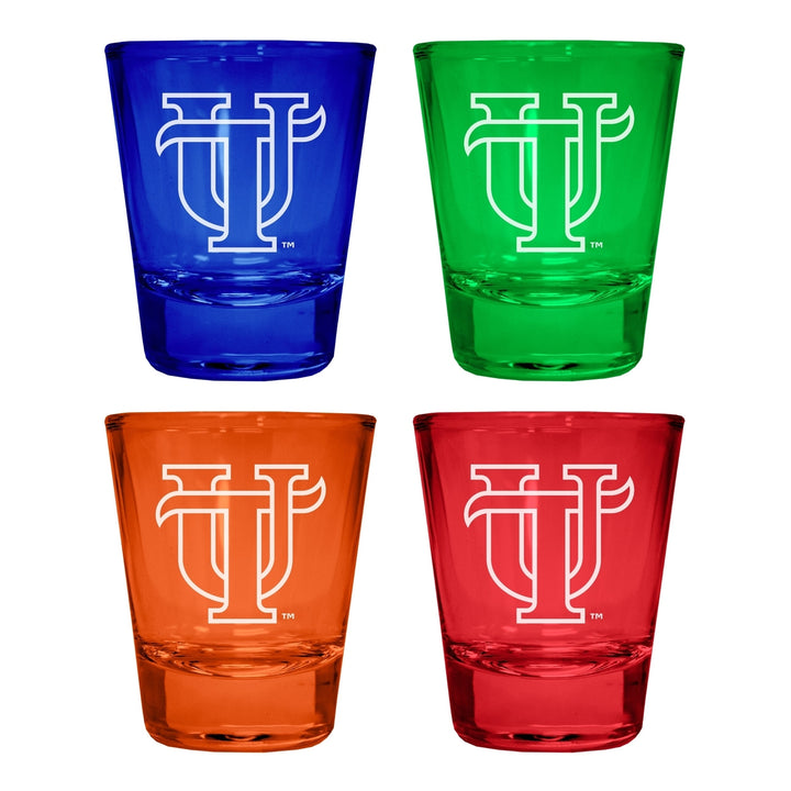 University of Tampa Spartans Engraved Full Color 2oz Shot Glass Officially Licensed Collegiate Product Image 4