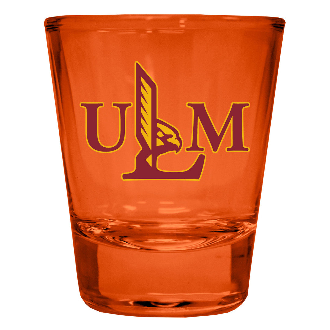 University of Louisiana Monroe Full Color 2oz Shot Glass Officially Licensed Collegiate Product Image 3