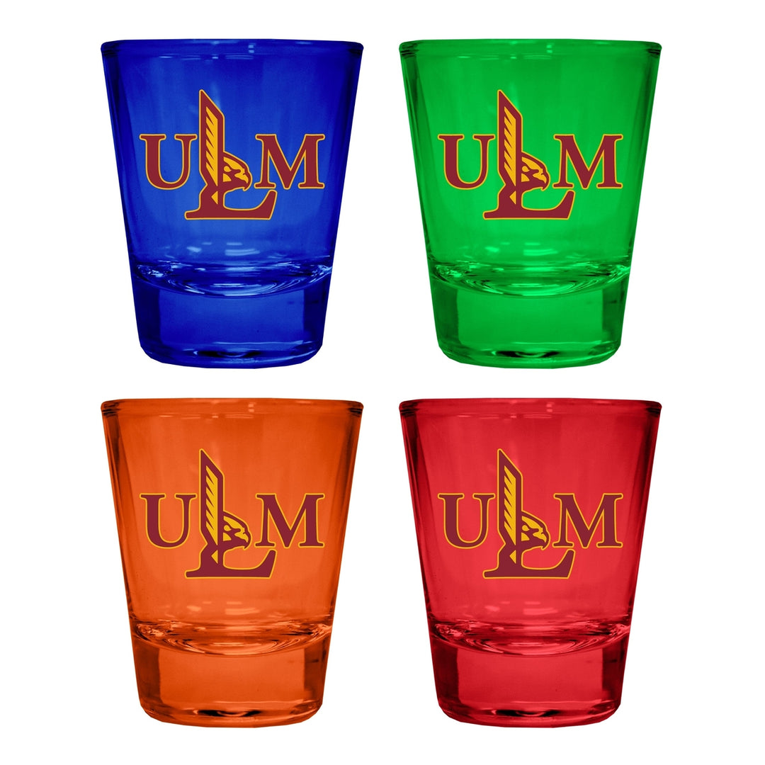 University of Louisiana Monroe Full Color 2oz Shot Glass Officially Licensed Collegiate Product Image 4