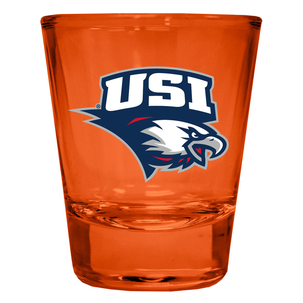 University of Southern Indiana Full Color 2oz Shot Glass Officially Licensed Collegiate Product Image 2