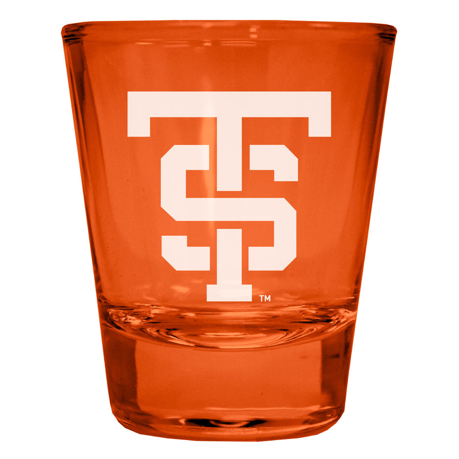 University of St. Thomas Engraved Full Color 2oz Shot Glass Officially Licensed Collegiate Product Image 1