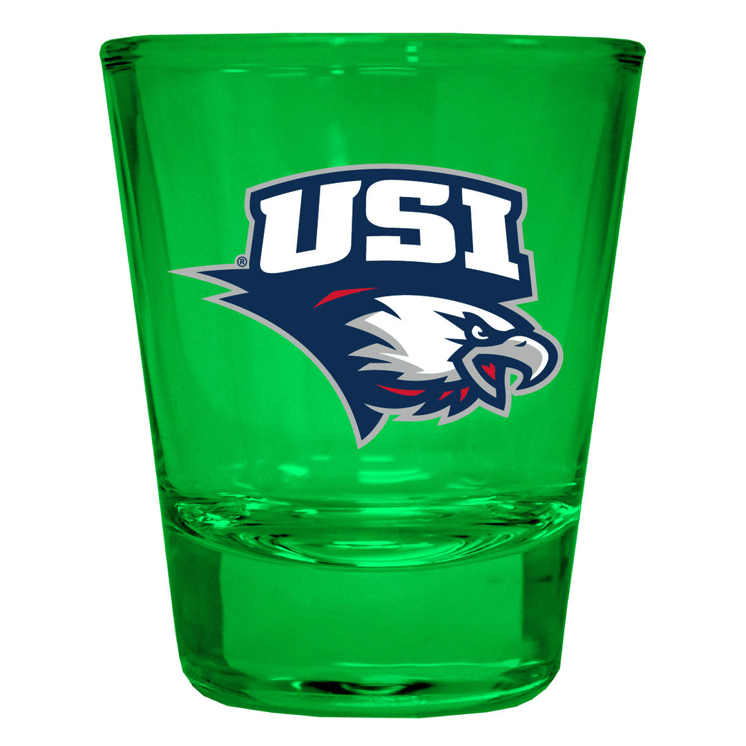 University of Southern Indiana Full Color 2oz Shot Glass Officially Licensed Collegiate Product Image 4