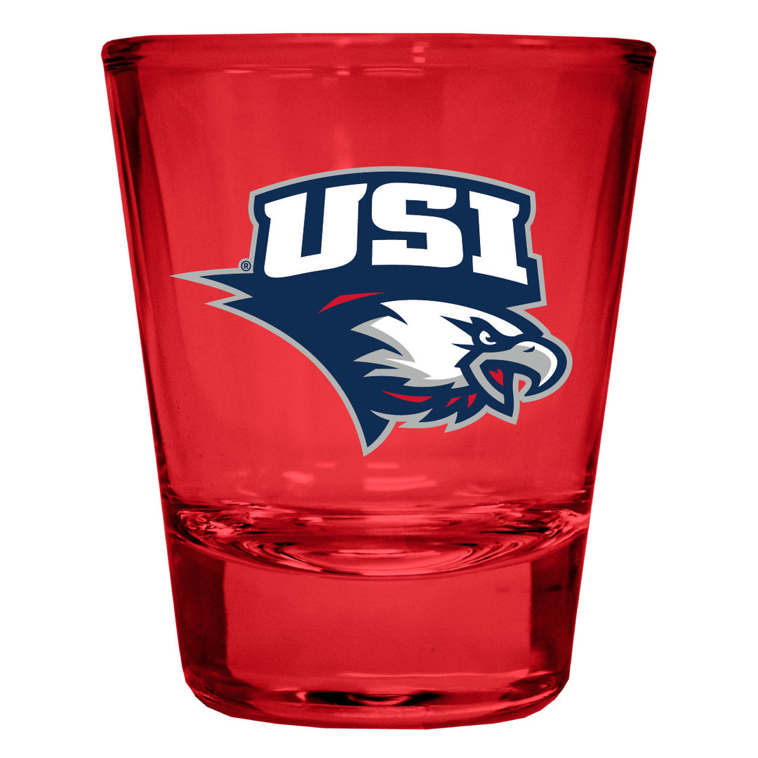 University of Southern Indiana Full Color 2oz Shot Glass Officially Licensed Collegiate Product Image 4