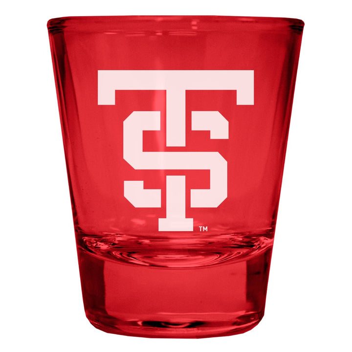 University of St. Thomas Engraved Full Color 2oz Shot Glass Officially Licensed Collegiate Product Image 1