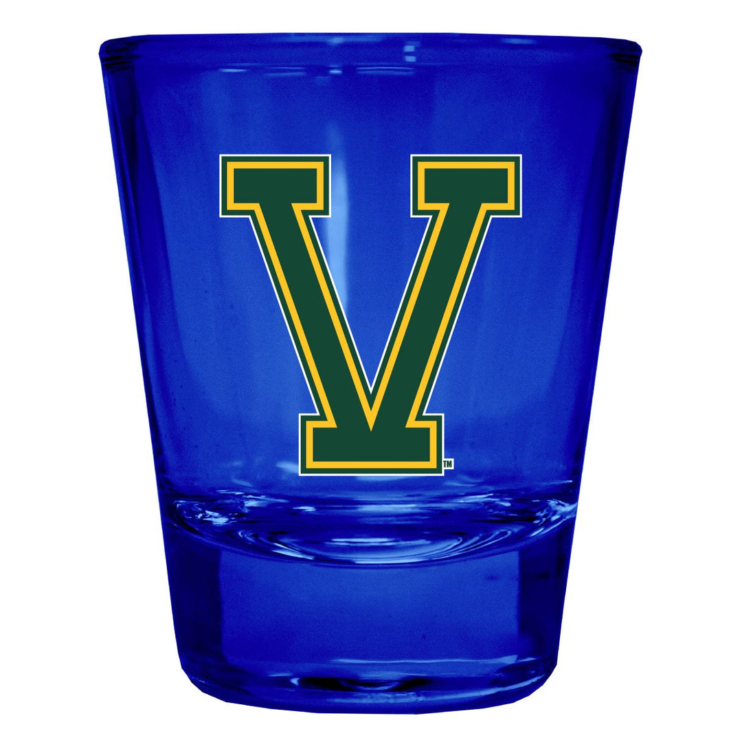 Vermont Catamounts Full Color 2oz Shot Glass Officially Licensed Collegiate Product Image 1