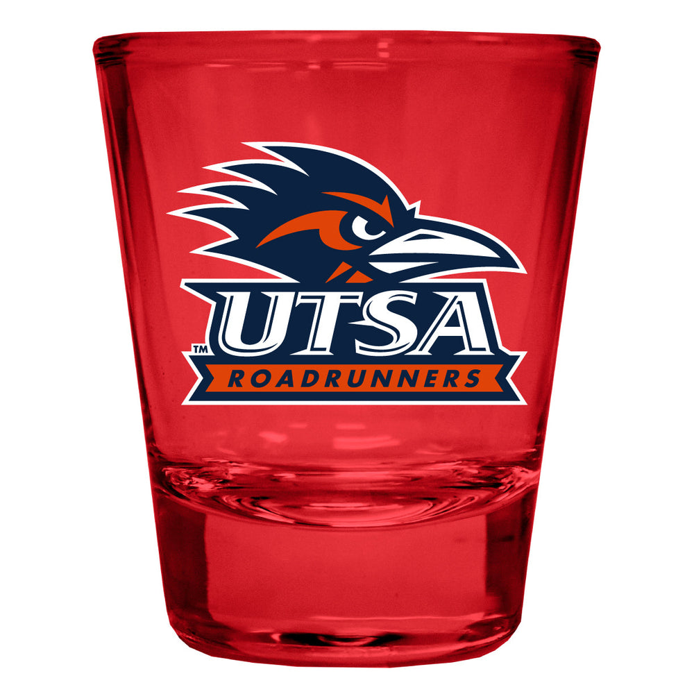 UTSA Road Runners Full Color 2oz Shot Glass Officially Licensed Collegiate Product Image 2