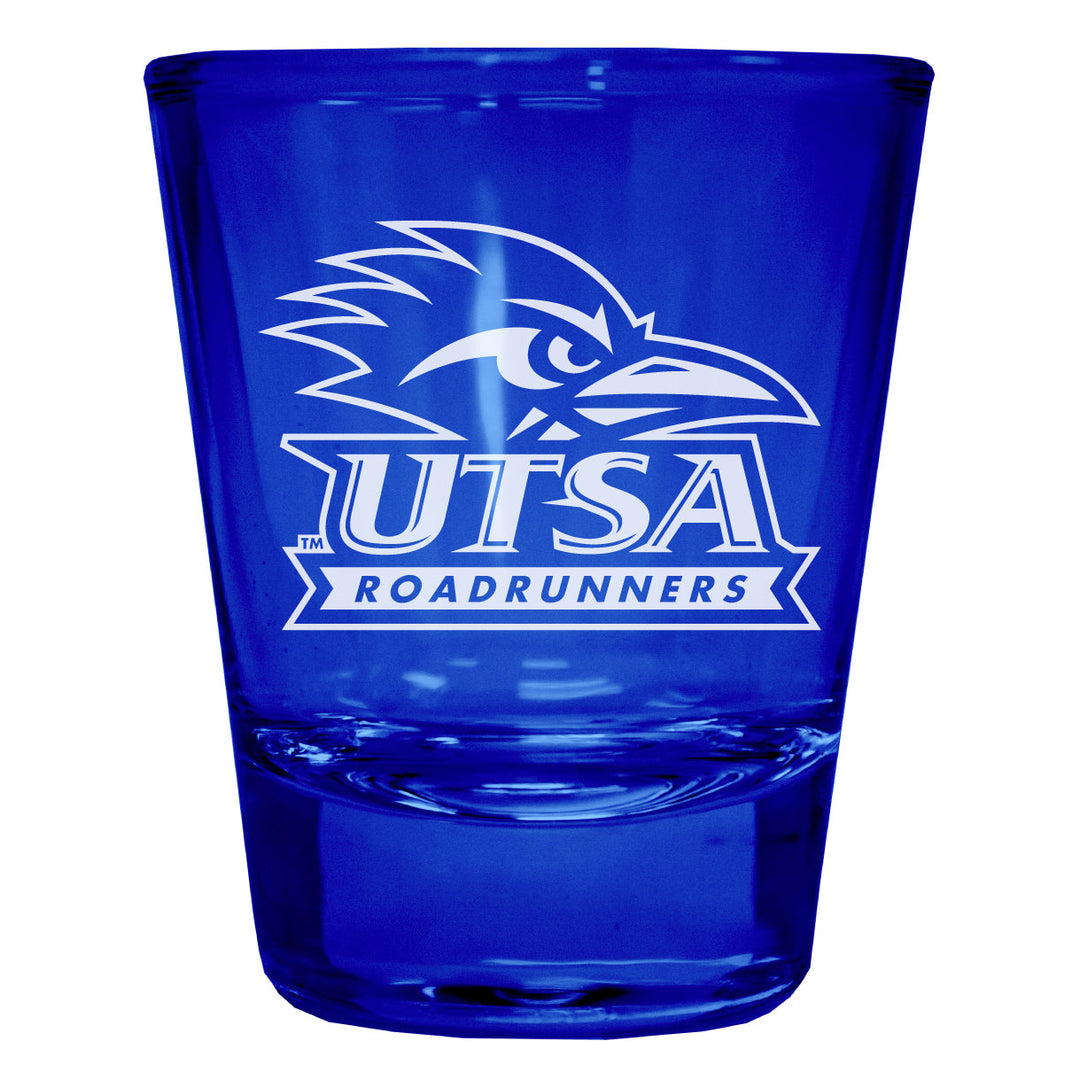 UTSA Road Runners Engraved Full Color 2oz Shot Glass Officially Licensed Collegiate Product Image 4