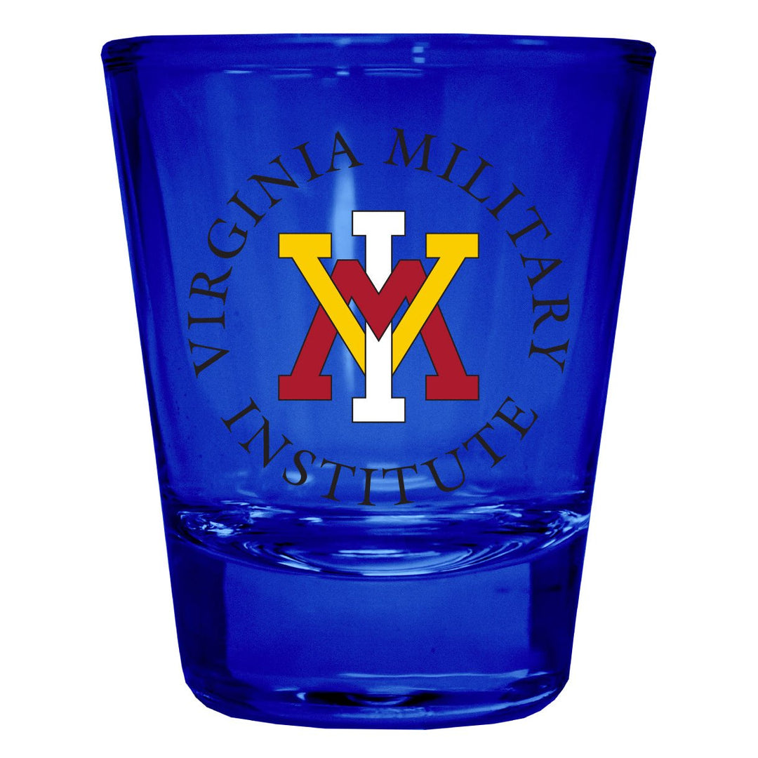 VMI Keydets Full Color 2oz Shot Glass Officially Licensed Collegiate Product Image 2