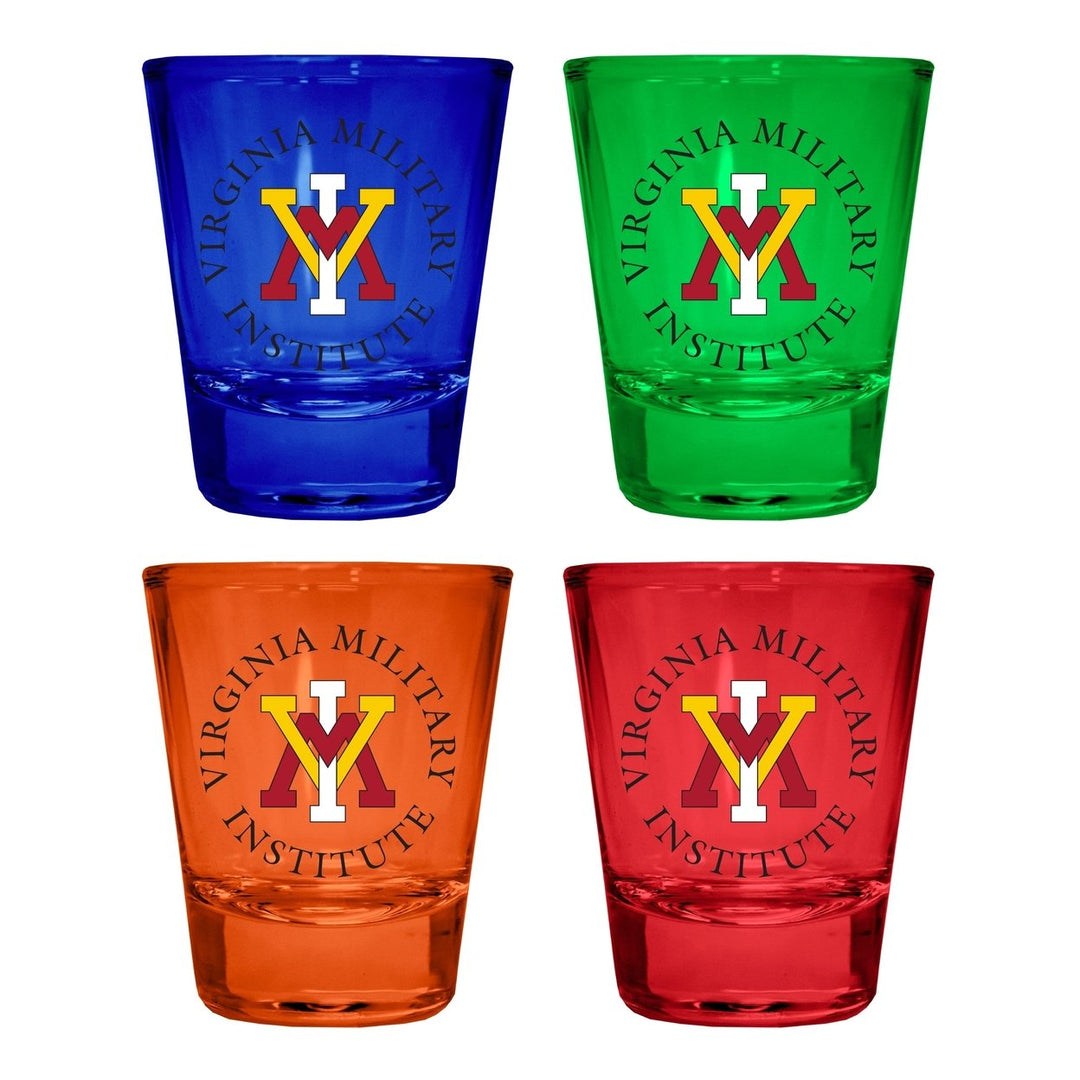 VMI Keydets Full Color 2oz Shot Glass Officially Licensed Collegiate Product Image 4