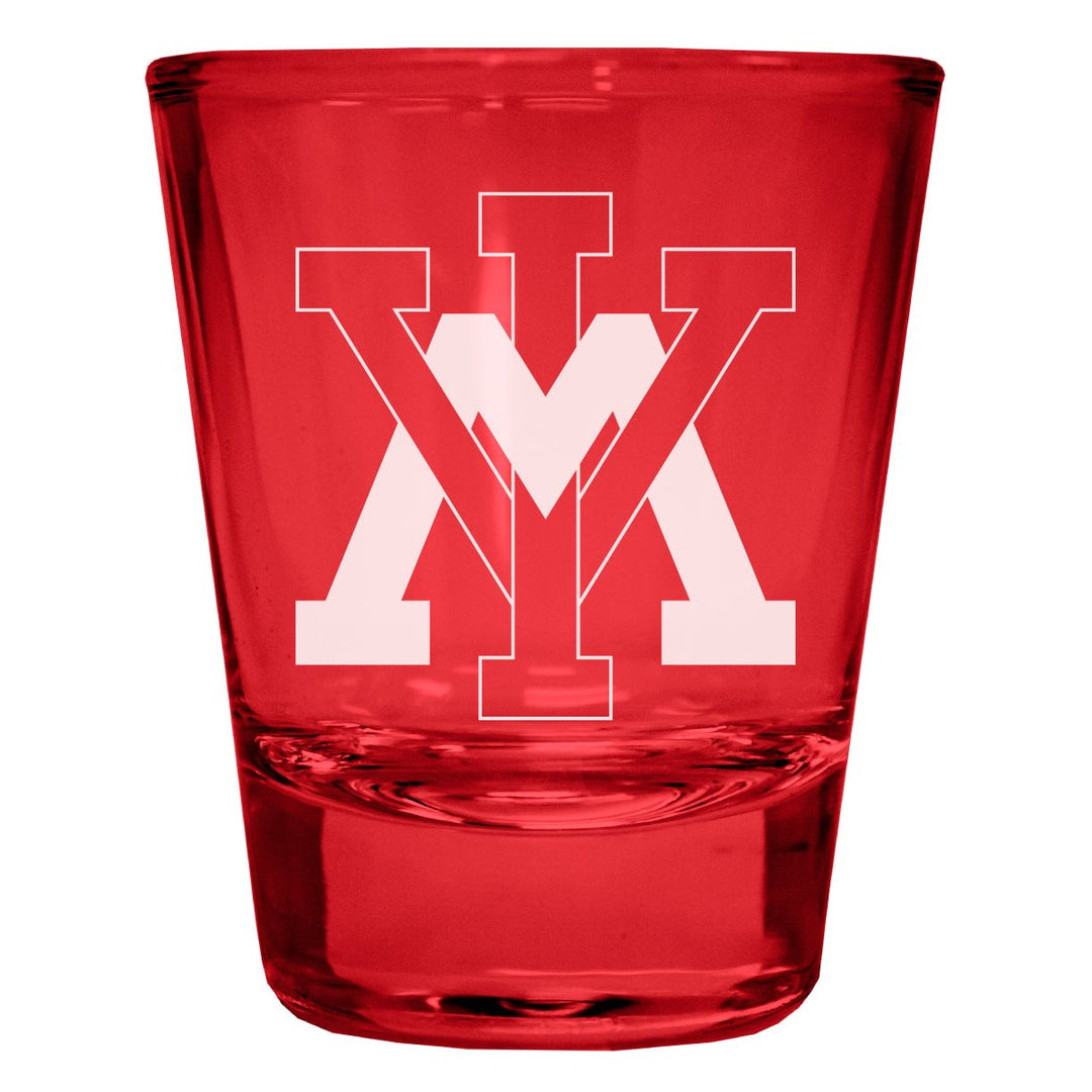 VMI Keydets Engraved Full Color 2oz Shot Glass Officially Licensed Collegiate Product Image 4