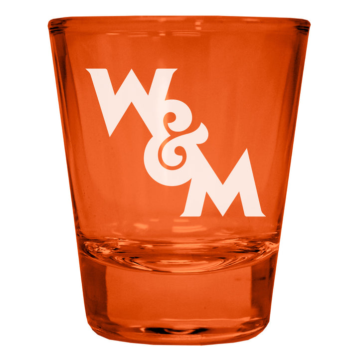 William and Mary Engraved Full Color 2oz Shot Glass Officially Licensed Collegiate Product Image 4