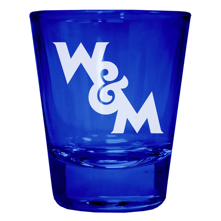 William and Mary Engraved Full Color 2oz Shot Glass Officially Licensed Collegiate Product Image 4