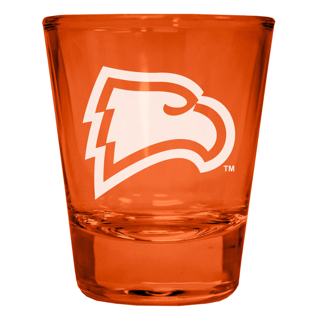 Winthrop University Engraved Full Color 2oz Shot Glass Officially Licensed Collegiate Product Image 4