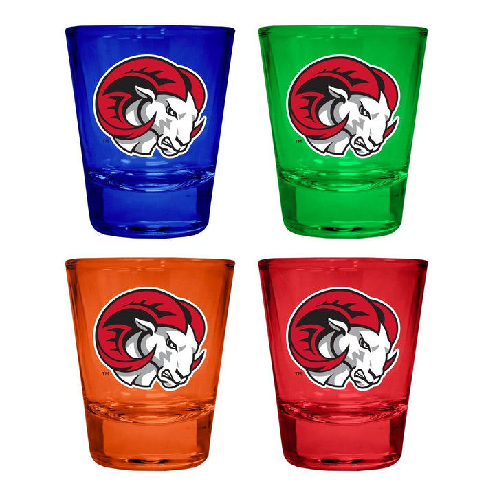 Winston-Salem State Full Color 2oz Shot Glass Officially Licensed Collegiate Product Image 1