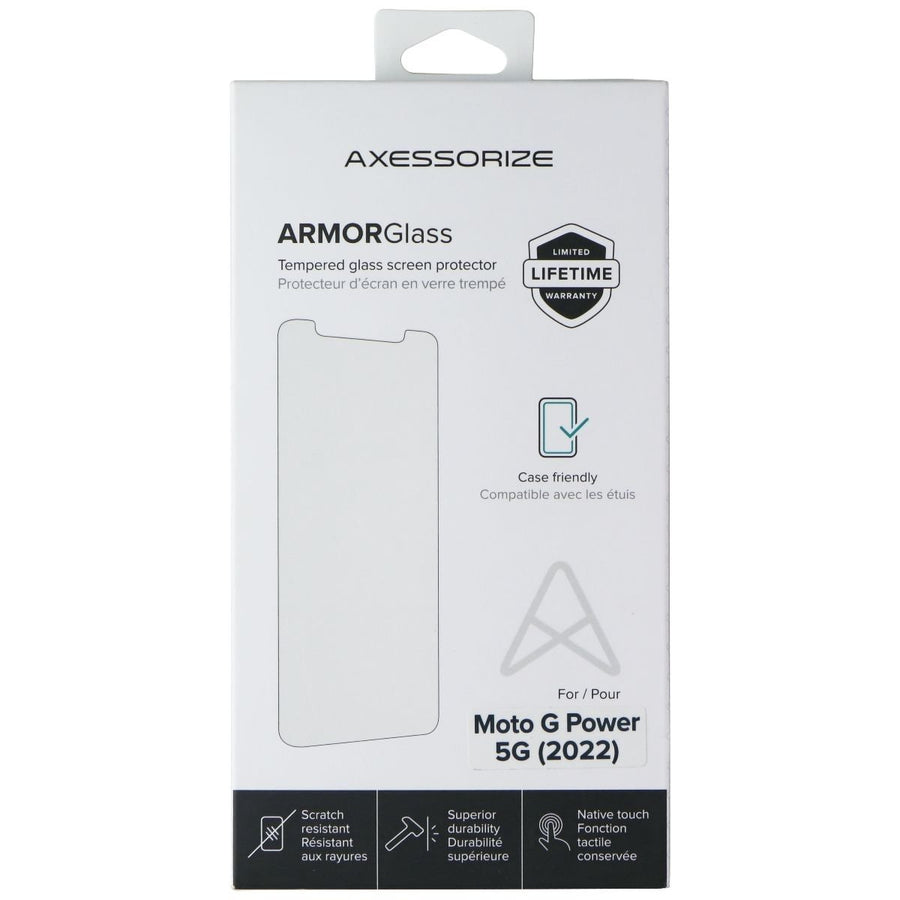 Axessorize ArmorGlass Screen Protector for Motorola Moto G Power 5G (2022) Image 1