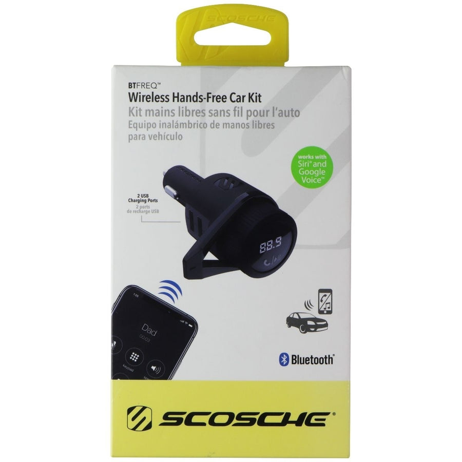 Scosche BTFREQ Wireless Hands-Free Car Kit - Black (BTFM5) Image 1