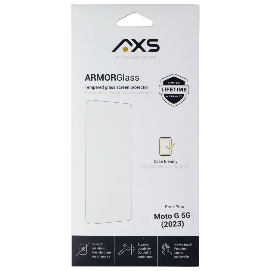 Axessorize AXS ArmorGlass Tempered Screen Protector for Moto G 5G (2023) Image 1