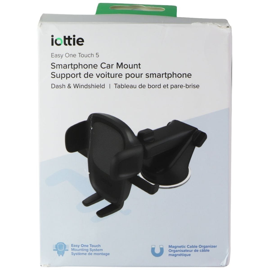 Iottie Easy One Touch Smartphone Car Mount (HLCRIO171AM) - Black Image 1