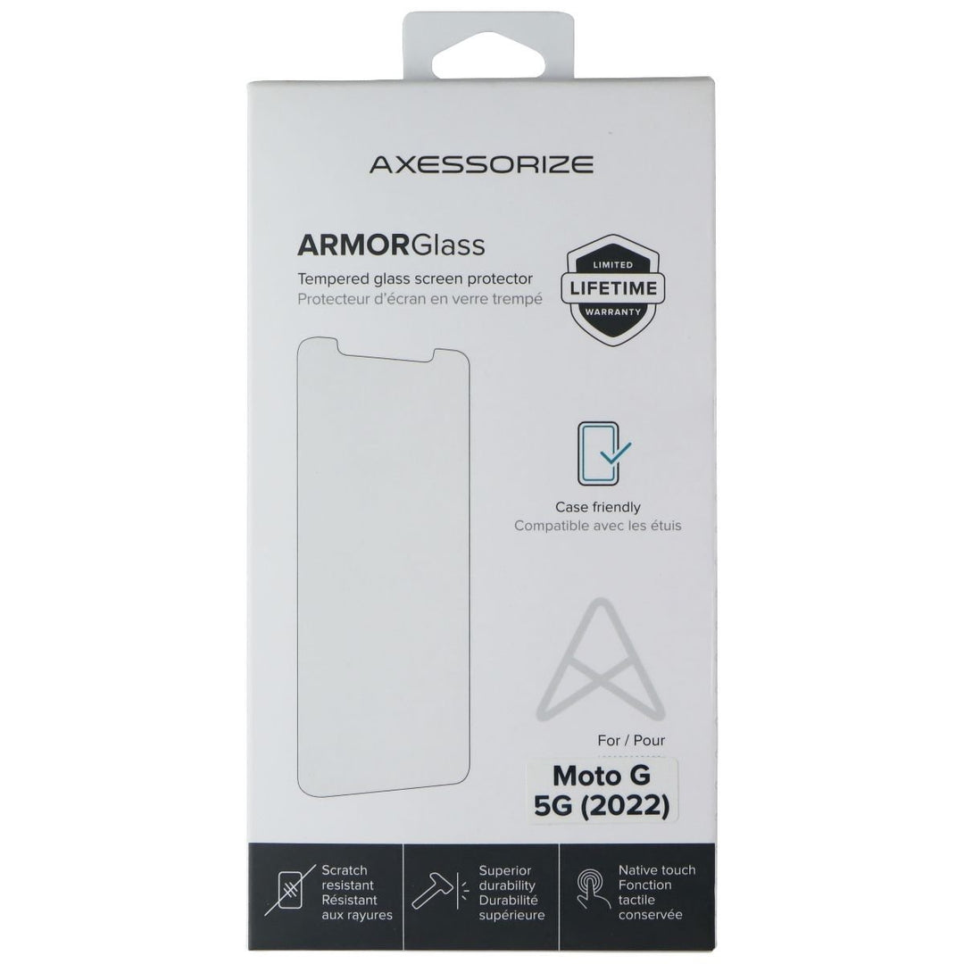 Axessorize ArmorGlass Tempered Glass for Motorola Moto G 5G (2022) Image 1