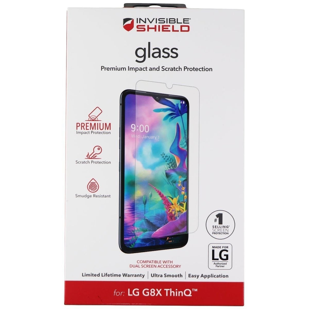 ZAGG Invisible Shield Tempered Glass for LG G8X ThinQ - Clear Image 2