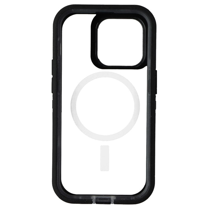 OtterBox Defender Pro XT Case for MagSafe for iPhone 14 Pro - Black Crystal Image 3