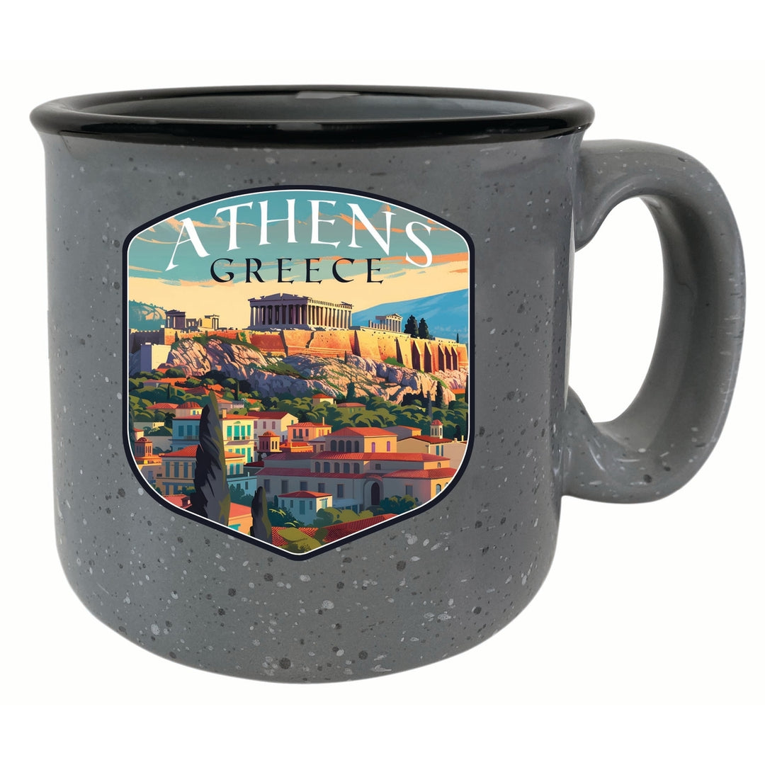 Athens Greece Acropolis Cityscape Design Souvenir 16 oz Ceramic camping mug Image 2