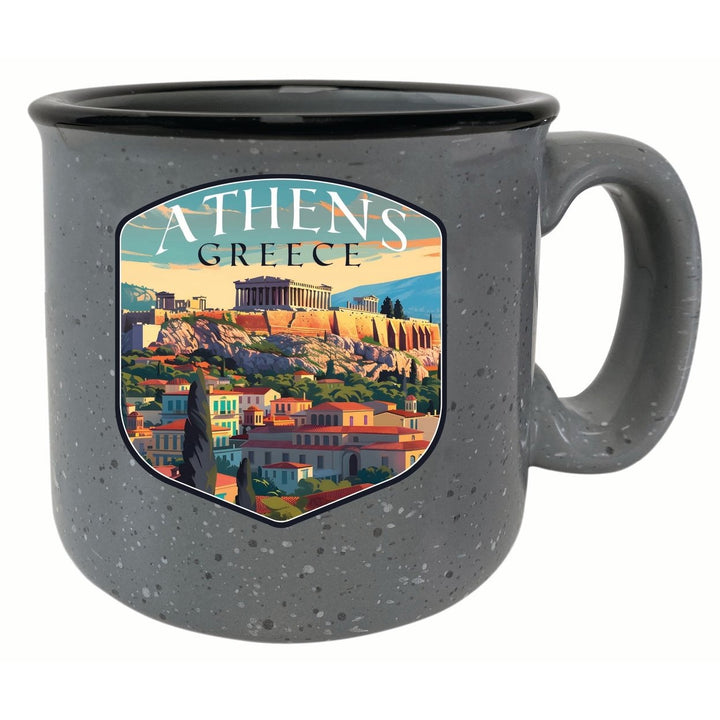 Athens Greece Acropolis Cityscape Design Souvenir 16 oz Ceramic camping mug Image 1