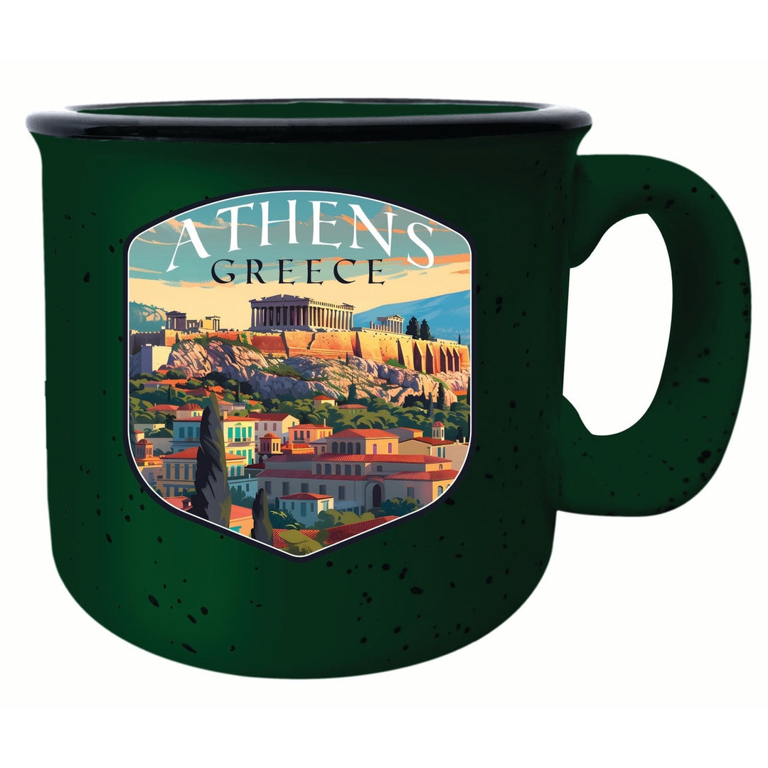 Athens Greece Acropolis Cityscape Design Souvenir 16 oz Ceramic camping mug Image 4