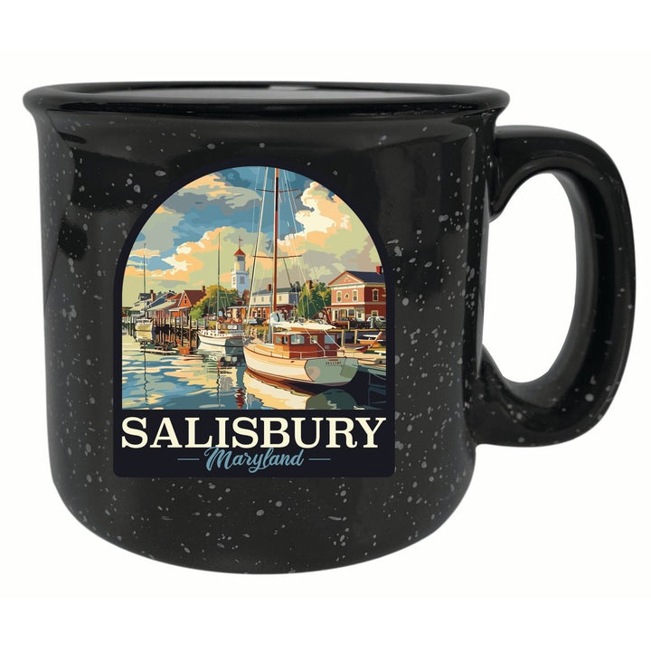 Salisbury Maryland Port of Salisbury Marina Design Souvenir 16 oz Ceramic camping mug Image 1