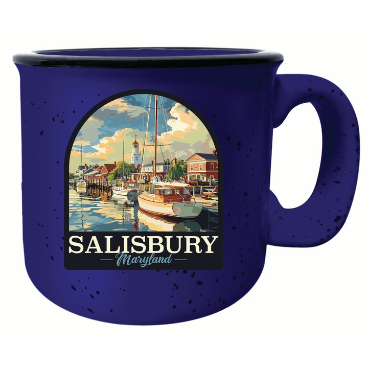 Salisbury Maryland Port of Salisbury Marina Design Souvenir 16 oz Ceramic camping mug Image 3