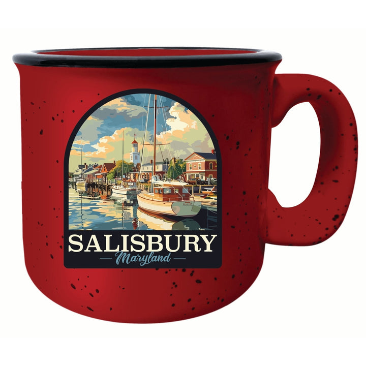 Salisbury Maryland Port of Salisbury Marina Design Souvenir 16 oz Ceramic camping mug Image 4