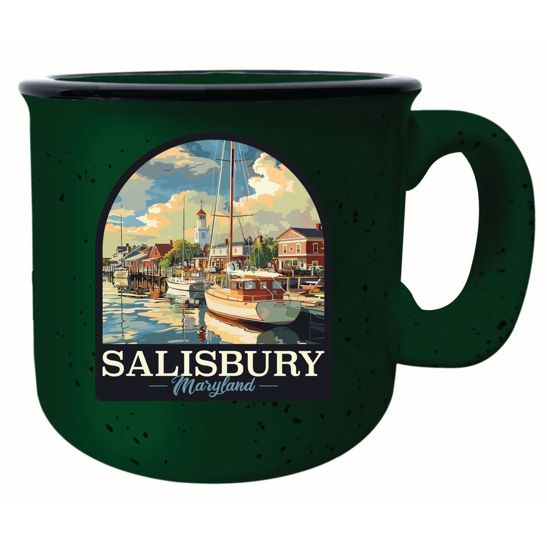 Salisbury Maryland Port of Salisbury Marina Design Souvenir 16 oz Ceramic camping mug Image 6