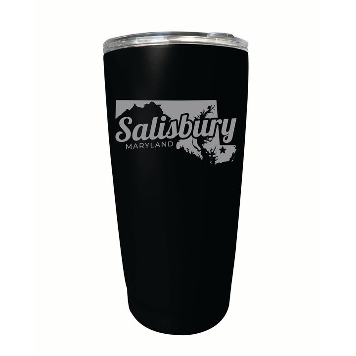 Salisbury Maryland Souvenir 16 oz Engraved Stainless Steel Insulated Tumbler Image 3