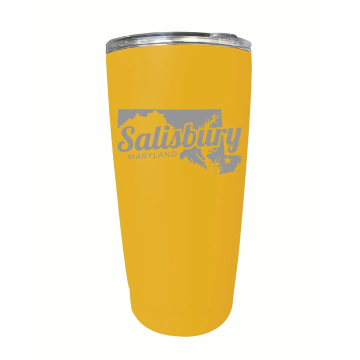 Salisbury Maryland Souvenir 16 oz Engraved Stainless Steel Insulated Tumbler Image 6