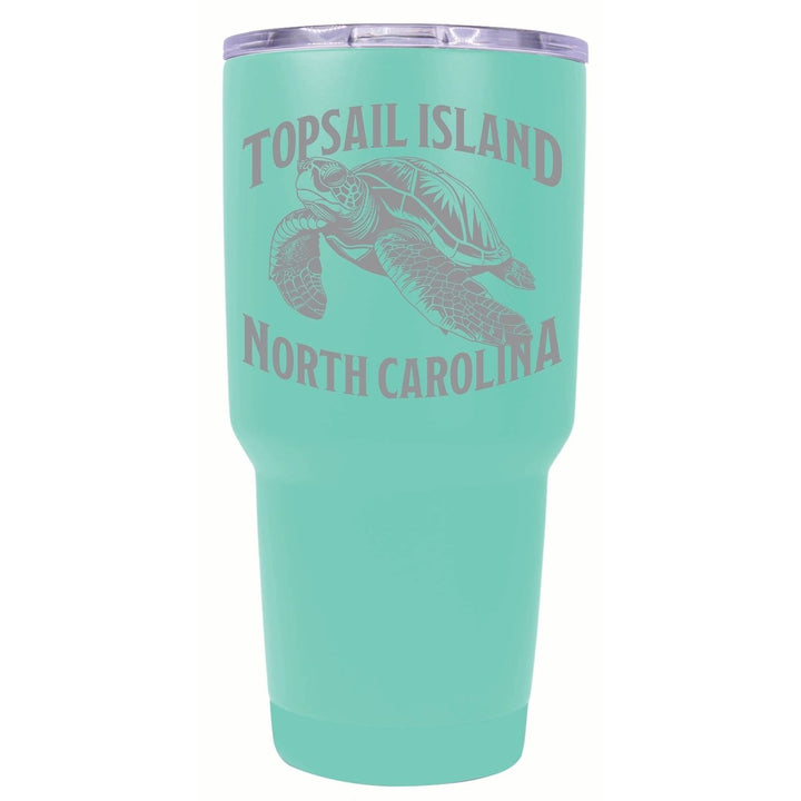 Topsail Island North Carolina Souvenir 24 oz Engraved Insulated Stainless Steel Tumbler Image 7