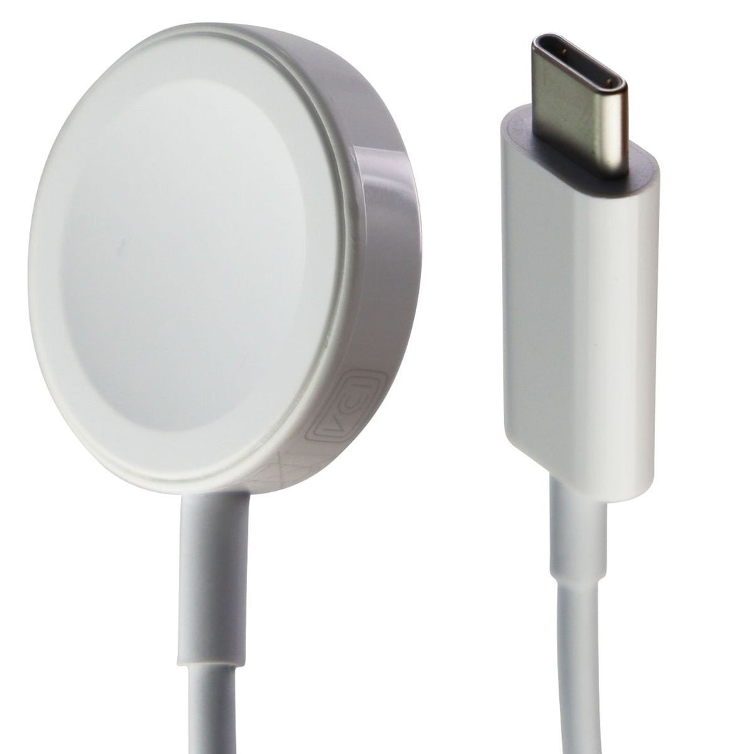 Apple Watch Magnetic Fast Charger to USB-C Cable (1 m / 3.3-Ft) - White (A2652) Image 1