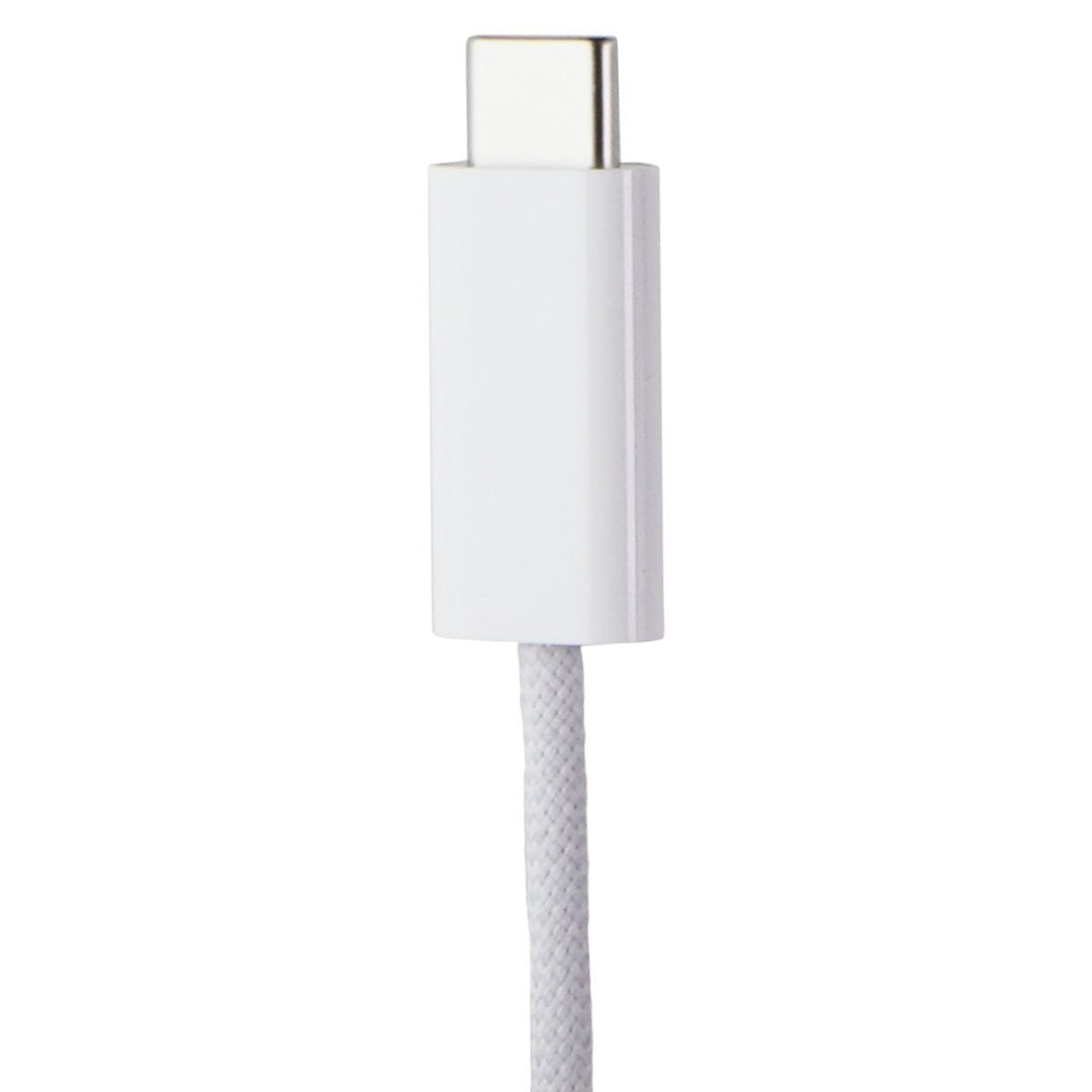 Apple Watch Magnetic Fast Charger to USB-C (1M)    Braided Cable - White Image 4