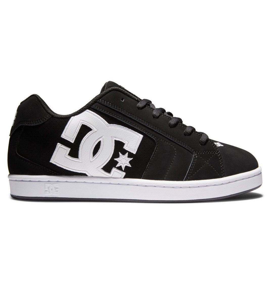 DC Shoes Mens Net Shoes Black/Black/White - 302361-BLW BLACK/BLACK/WHITE Image 1