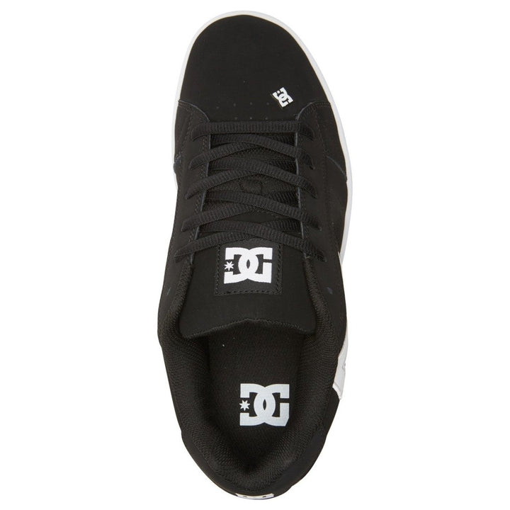 DC Shoes Mens Net Shoes Black/Black/White - 302361-BLW BLACK/BLACK/WHITE Image 4