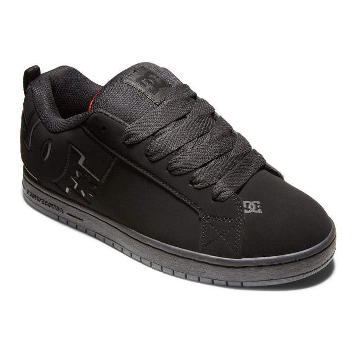 DC Shoes Mens Court Graffik Shoes Black/Red - 300529-BLR BLACK/RED Image 2