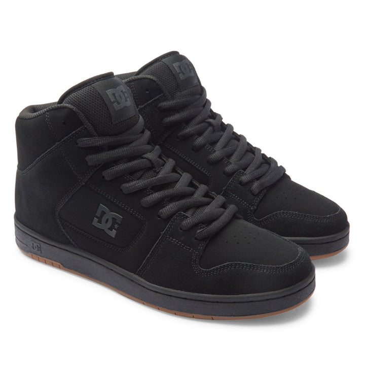 DC Shoes Mens Manteca 4 HI Shoes Black/Black/Gum - ADYS100743-KKG BLACK/BLACK/GUM Image 2